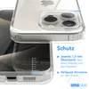 EAZY CASE Clear Hülle kompatibel mit Apple iPhone 15 Pro, Produktbild-Vorschau 4
