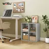 WOLTU Bücherregal Würfelregal 4 Fächer, Büroregal Produktbild-Vorschau 2