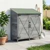 vidaXL Tuinhuis, grijs, 106 x 56 x 113,5 cm, massief hout Productafbeelding-voorbeeld 3