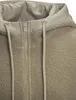 Close-up of the upper chest area of a fleece jacket. Produktbild-Vorschau