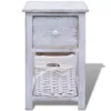 VidaXL 242866, Biały, Paulownia, 185 x 265 x 137 mm, 280 Podgląd zdjęcia produktu 3