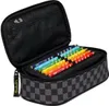 An open pencil case with colored pencils inside. Produktbild-Vorschau