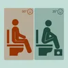 Relaxdays Toilettenhocker, Stuhlgang Unterstützung, WC Produktbild-Vorschau 5