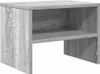 vidaXL Nachttisch Grau Sonoma 40x30x30 cm Holzwerkstoff Produktbild-Vorschau 2