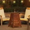 vidaXL Palenisko brązowe 50 x 50 x 70 cm Stal odporna na Podgląd zdjęcia produktu 3