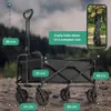 Chariot pliable - Avalo - Jusqu'à 90KG - 80x47x49 CM - 80L Voir les images du produit 6