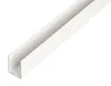 Alberts 484521 Profilé en U, plastique, blanc, 1000 x 18 x Voir les images du produit 1