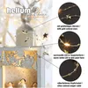LED Kupferlichterkette Tauperlen, goldene Sterne, innen, Produktbild-Vorschau 5
