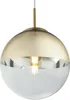 Lampada a sospensione VARUS in vetro, 1 luce Ø 25 cm, oro Anteprima dell’immagine prodotto 2