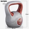 GORILLA SPORTS® Kettlebell - 18 kg Gewichte, Kunststoff - Produktbild-Vorschau 5