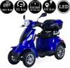 ECO ENGEL 510 Blau, 25 km/h E-Scooter Senioren Roller Produktbild-Vorschau 2