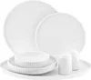 Borneo Tafelservice im Relief-Design - 27-teiliges Set aus Produktbild-Vorschau 1