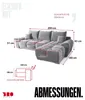 BroMARKT Ecksofa NUBES Schlaffunktion Bettkasten L-Form Produktbild-Vorschau 6