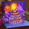 Happy Birthday Geburtstagskarte Pop Up Kuchen Produktbild-Vorschau 1