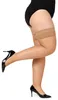 Bellivalini Damen halterlose Strümpfe mit Spitze Plus Size Produktbild-Vorschau 2