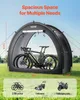 Tente pour vélo VEVOR, pour 1 à 2 vélos, avec fibre de Voir les images du produit 2