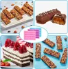 Müsliriegel Silikon Backform Rechteck 3er Set - Protein Produktbild-Vorschau 7