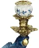Portacandele - Pappagallo olandese blu ↑ 40 cm - Destro Anteprima dell’immagine prodotto 4