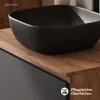 Planetmöbel ARISA Waschtisch 80 cm schwarz mit Produktbild-Vorschau 2