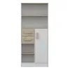 Regal Kinderregal Bücherregal 80cm Weiß/Weiß mit sonoma Produktbild-Vorschau 2