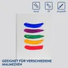 H&S Blanko Leinwände für Acrylfarben und Aquarell - 5er Produktbild-Vorschau 3