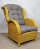 Rattan Ohrensessel, Rattansessel, Relaxsessel, Hochlehner Produktbild-Vorschau 3