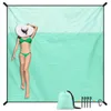 Fintie Stranddecke Sandfrei super groß 210x200cm, Sanddicht Produktbild-Vorschau 1