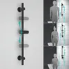 A diagram showing a shower slide bar with measurements for different heights, illustrating how the shower head holder can be adjusted. Anteprima dell’immagine prodotto