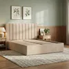 Elegantes Polsterbett POLLA 140x200 mit großem Bettkasten & Produktbild-Vorschau 3