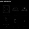 An infographic showing the contents of a Starlink Mini kit. Produktbild-Vorschau