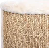 vidaXL Katzenkorb Rund 36 cm Seegras Produktbild-Vorschau 4
