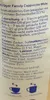 The image shows the back of a product package with detailed instructions and ingredient information. Produktbild-Vorschau