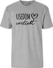 Huuraa Herren T-Shirt Usedom verliebt M Sport Grey Bio Produktbild-Vorschau 2