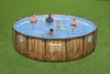Piscina tonda Power Steel Swim Vista Series Con Oblò Anteprima dell’immagine prodotto 2