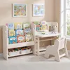 COSTWAY 4 in 1 Kindersitzgruppe, Kindertisch mit Produktbild-Vorschau 2