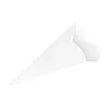 3D Color Schultüten Bastelwellpappe 68CM WEISS - Schultüten Produktbild-Vorschau 1