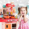 Malplay Spielzeugküche Kinderküche mit Zubehör 42 Stück Ton Produktbild-Vorschau 10