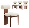Set di 4 sedie da pranzo con schienale cilindrico, Anteprima dell’immagine prodotto 11