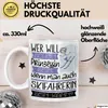 Skifahrerin Tasse Geschenk Spruch Wer Will Schon Prinzessin Produktbild-Vorschau 3