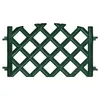 Gartenzaun Jägerzaun Kunststoff Zierzaun Einzäunung L 350 Produktbild-Vorschau 4