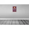 vianmo Blechschild 30x20 cm VIP 18 Jahre lila/weiß Produktbild-Vorschau 2