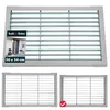KOTARBAU® Rohožka venkovní 50x35 cm pozinkovaná kovová Náhled obrázku produktu 1