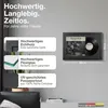 K-Möbel Rám na gramofónové platne Čierna sada 2 ks 40x60cm Náhľad obrázku produktu 2