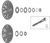 Shimano Ritzel CS-LG700, Zähne:11&13 Zähne Produktbild-Vorschau 2