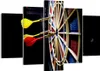 Bild auf Leinwand - Leinwandbild - Pfeil Darts Spaß Schild Produktbild-Vorschau 1