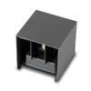 LED Wandleuchte TRUF 6W Schwarz Wandlampe Außenleuchte Produktbild-Vorschau 4