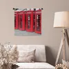 MuchoWow® Wandteppich Wandbehang Schwarz-Weiß-Foto von vier Produktbild-Vorschau 5