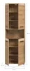 Badezimmer Hochschrank "Cover" in Artisan Eiche Badschrank Produktbild-Vorschau 11
