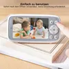 HD chůvička s 4palcovým displejem a 2 kamerami, video Náhled obrázku produktu 10