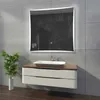 Badspiegel mit LED Beleuchtung und Touch-Schalter - Lisbon Produktbild-Vorschau 3